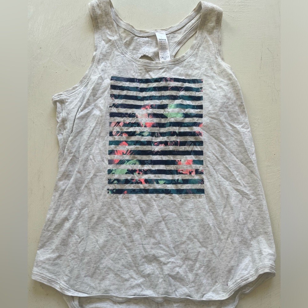 IVIVVA BY LULULEMON tank top girls size 12